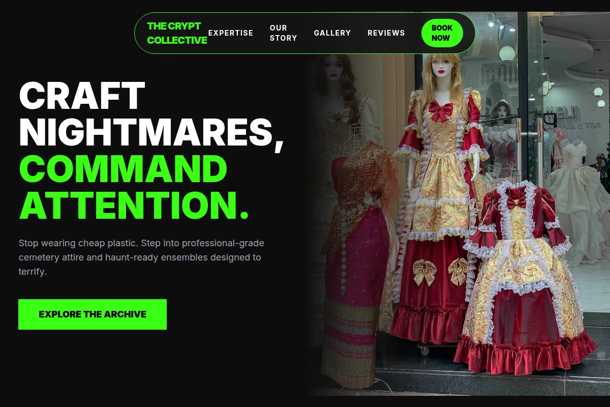Cemetery Costume Rental