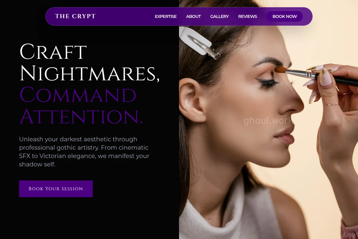 Gothic Makeup Artist